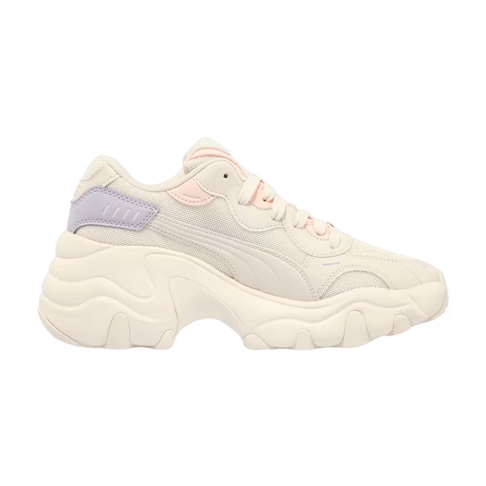 Puma Women's Pulsar Wedge Mesh Frosted Ivory Rosebay