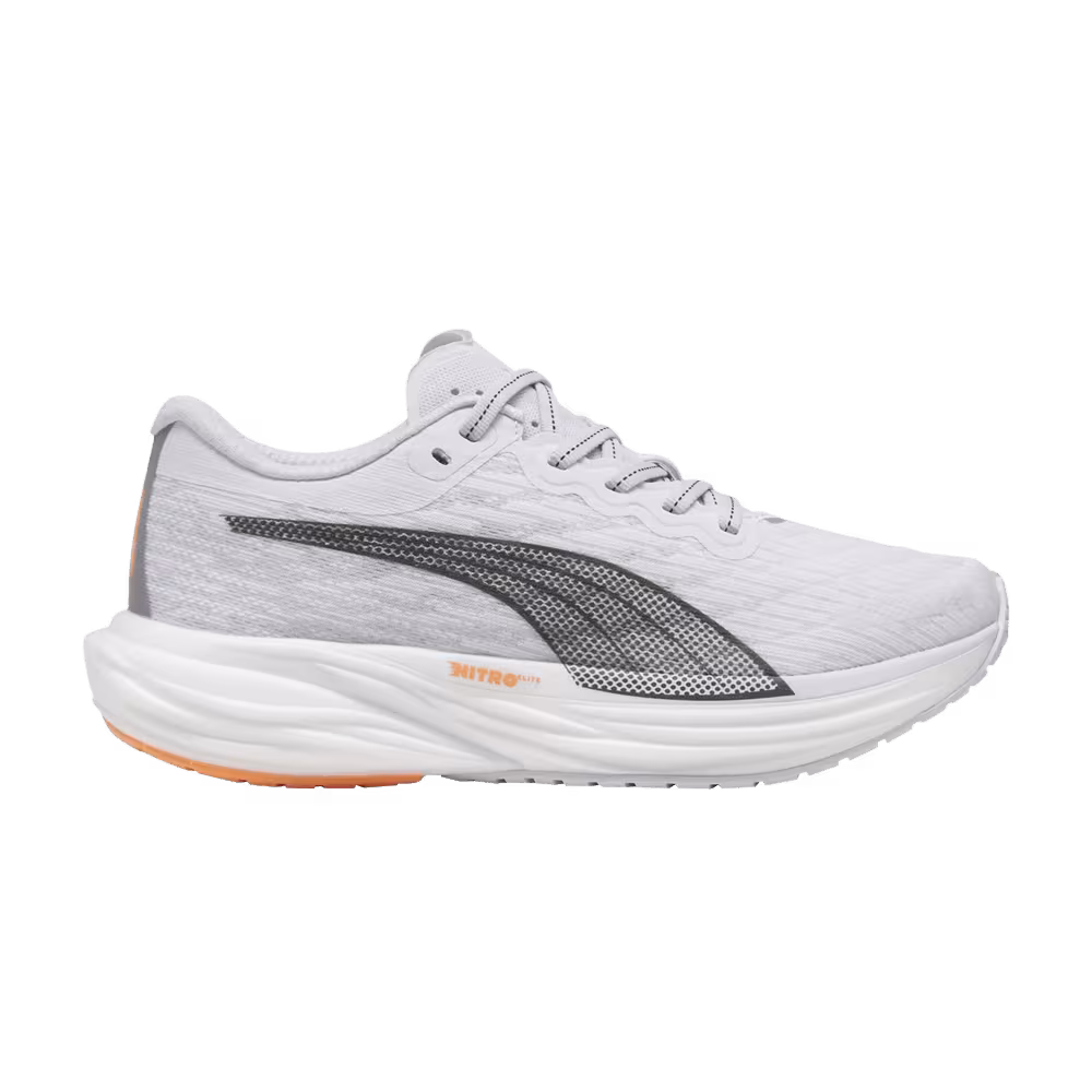 Puma Women's Deviate Nitro 2 Silver Mist Neon Citrus