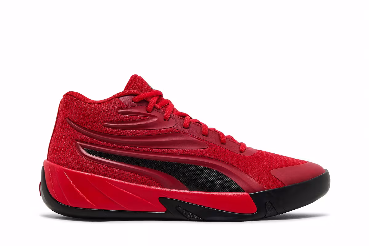 Puma Court Pro For All Time Red Black, view 2