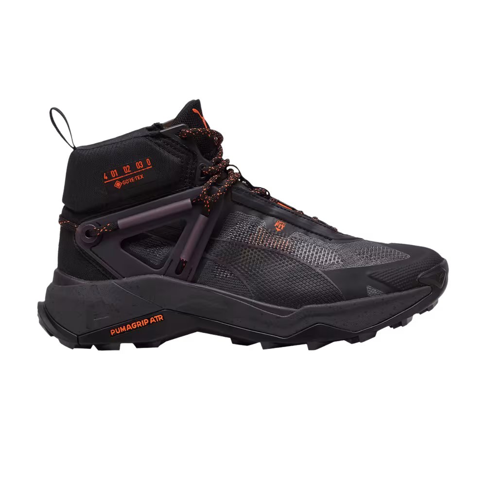 Puma Women's Explore Nitro Mid GORE-TEX Seasons - Midnight Plum Flame Flicker