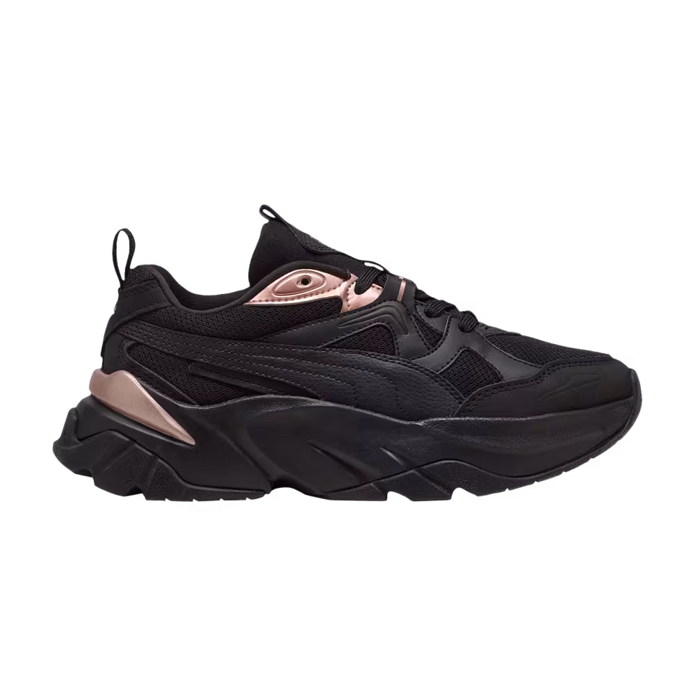 Puma Women's Sophyr Metallic Black Rose Gold