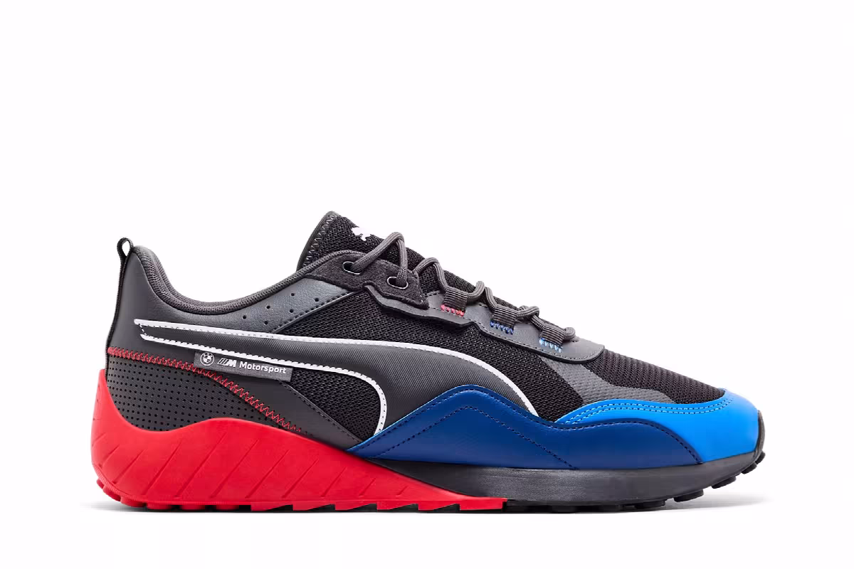 Puma BMW Motorsport x SpeedFusion 2.0 Black Pop Red Blue, view 2