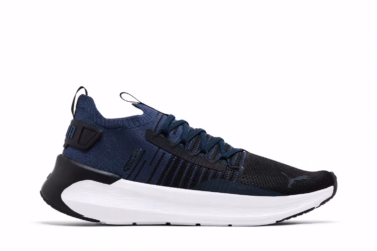 Puma Softride Symmetry Fuzion Black Navy, view 2