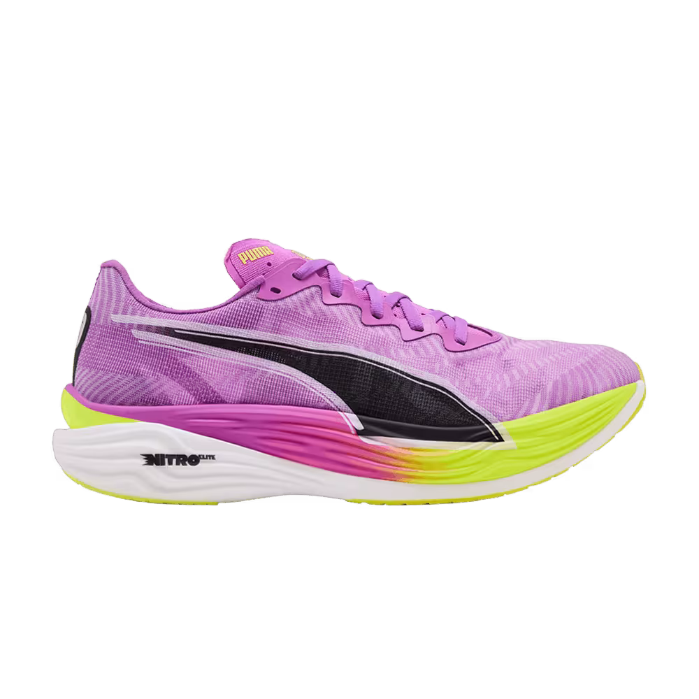 Puma Deviate Nitro Elite 3 Pure Magenta Yellow Alert