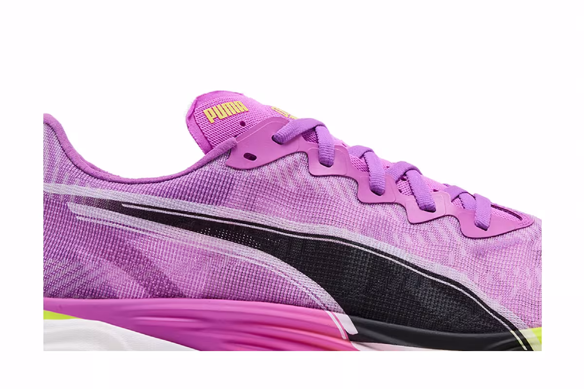 Puma Deviate Nitro Elite 3 Pure Magenta Yellow Alert, view 3