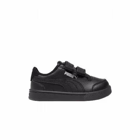 Puma Shuffle Velcro Toddler 'Black Silver'