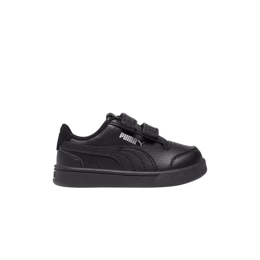 Puma Shuffle Velcro Toddler Black Silver