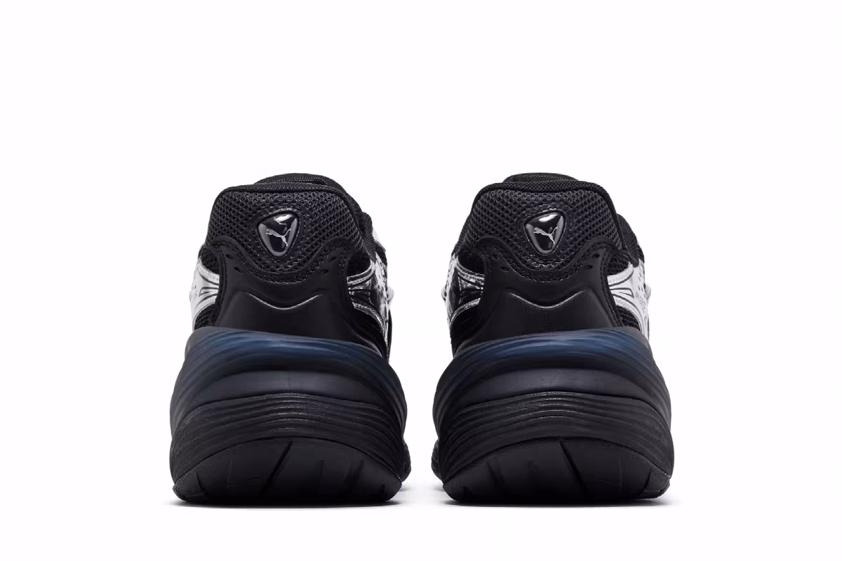 Puma Inverse Black Dark Grey Silver, view 7