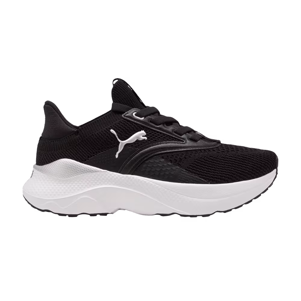 Puma Softride Mayve Big Kid Black White