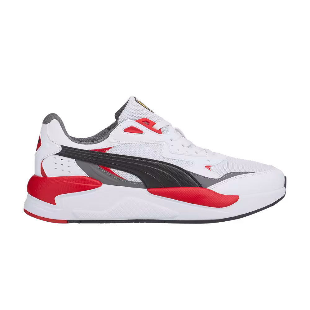 Scuderia Ferrari x Puma X-Ray Speed White Smoked Pearl Red