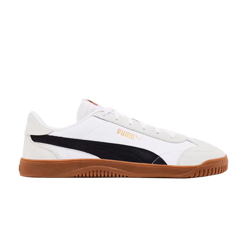 Puma Club 5v5 Suede White Black Gum
