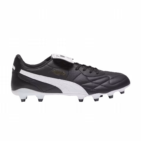 Puma King Top FG AG 'Black White'