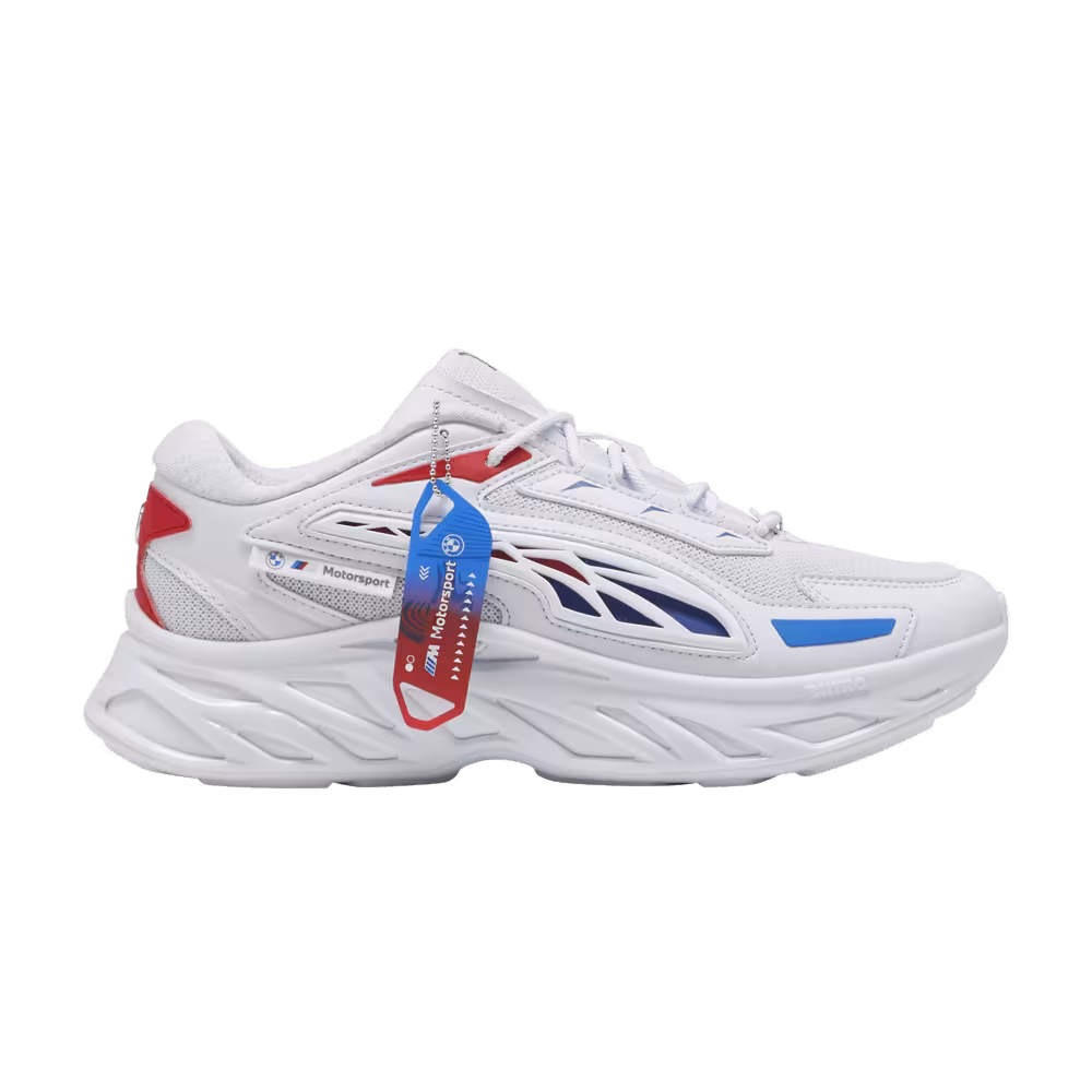 Puma BMW Motorsport x Exotek Nitro Silver Mist Pop Red