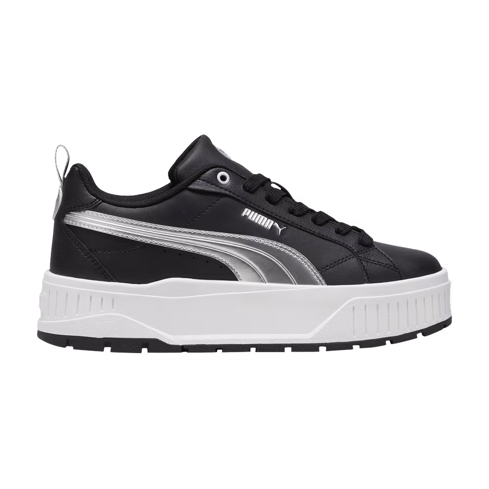 Puma Women's Karmen 2 Metallic Dream - Black Matte Silver