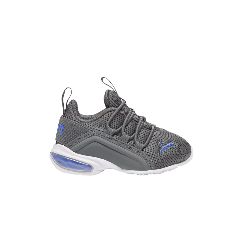 Puma Axelion Mesh Toddler Mineral Grey Cobalt