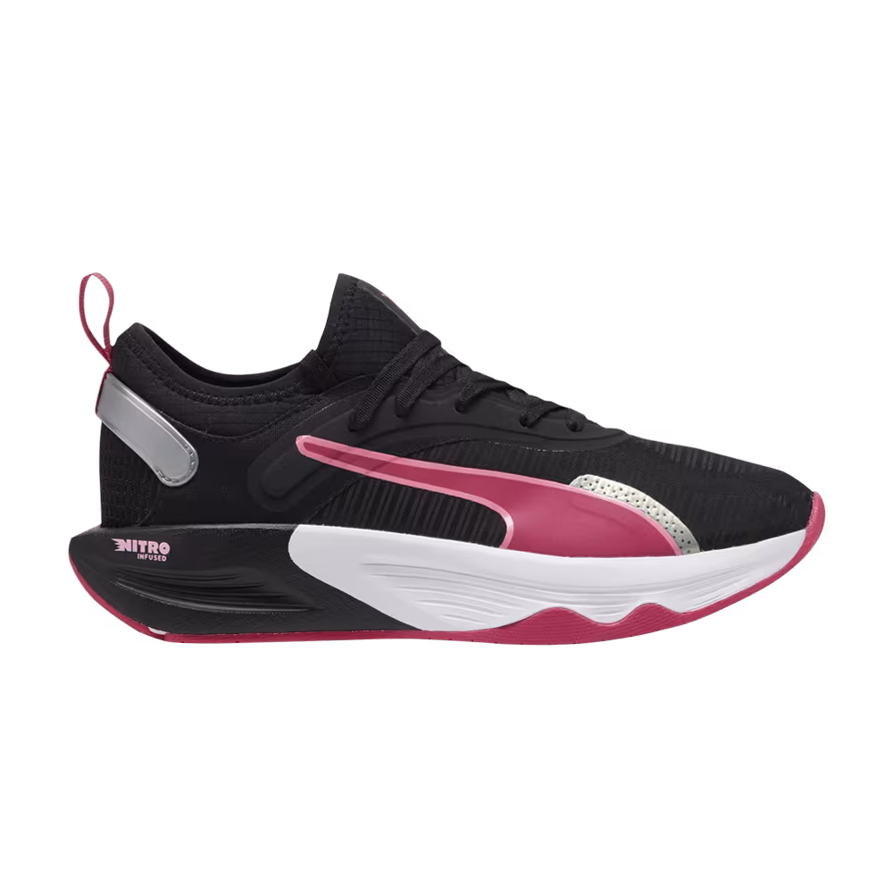 Puma Women's PWR XX Nitro Black Garnet Rose