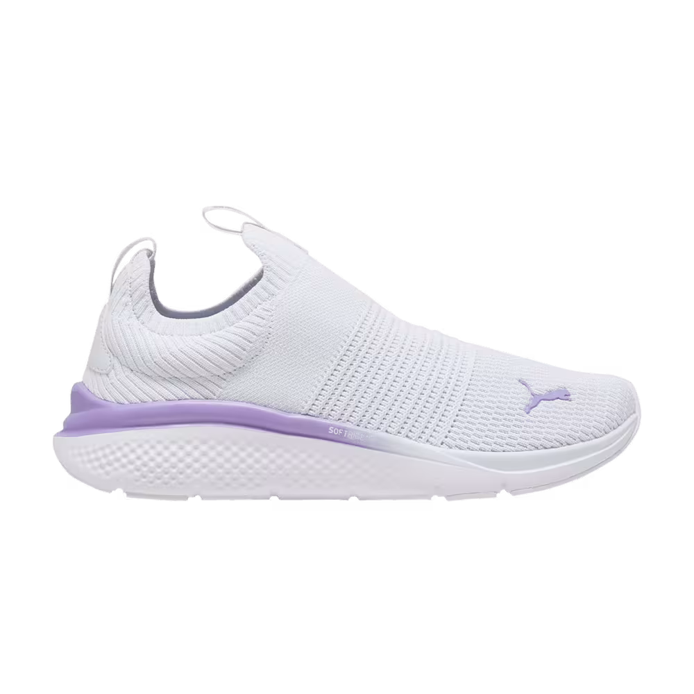 Puma Women's Softride Pro Echo Slip-On Silver Mist Lavender