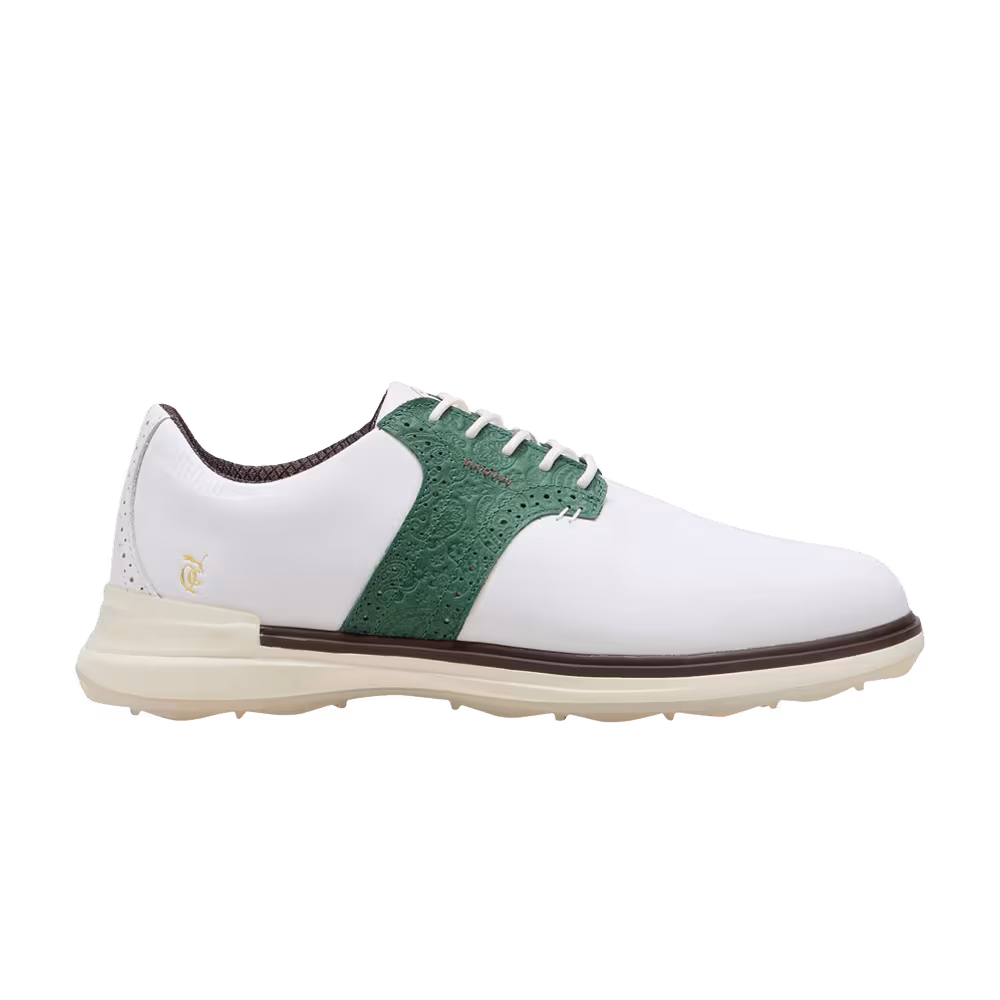 Quiet Golf Club x Puma Avant White Deep Forest