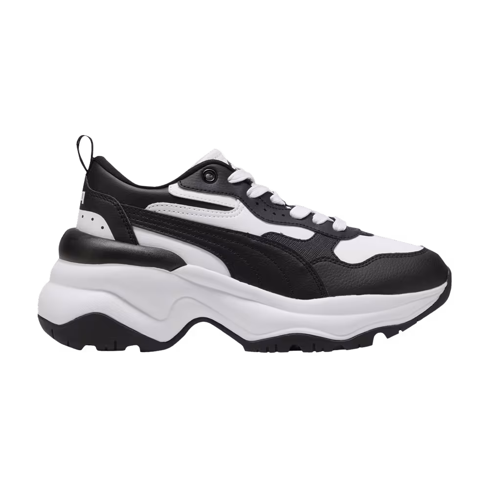 Puma Women's Cilia Wedge Black White
