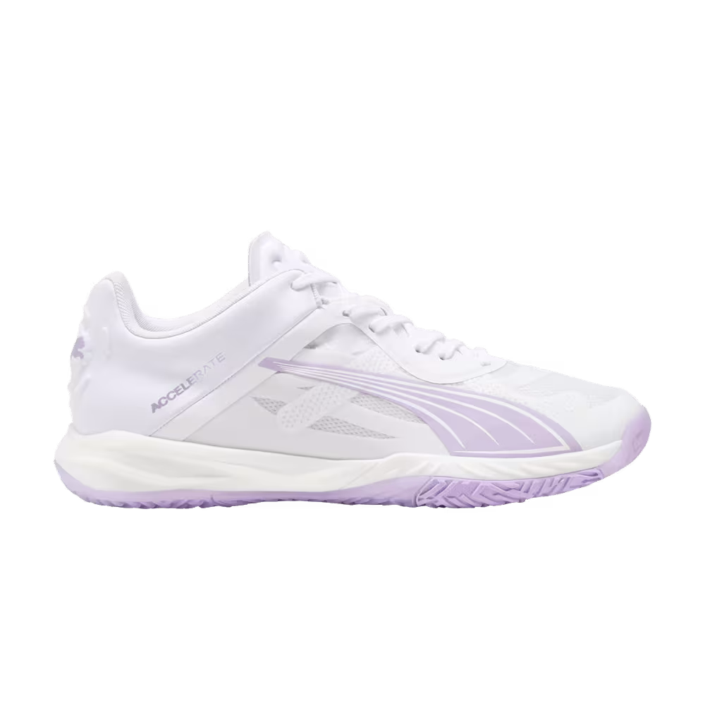 Puma Women's Accelerate Nitro SQD White Vivid Violet