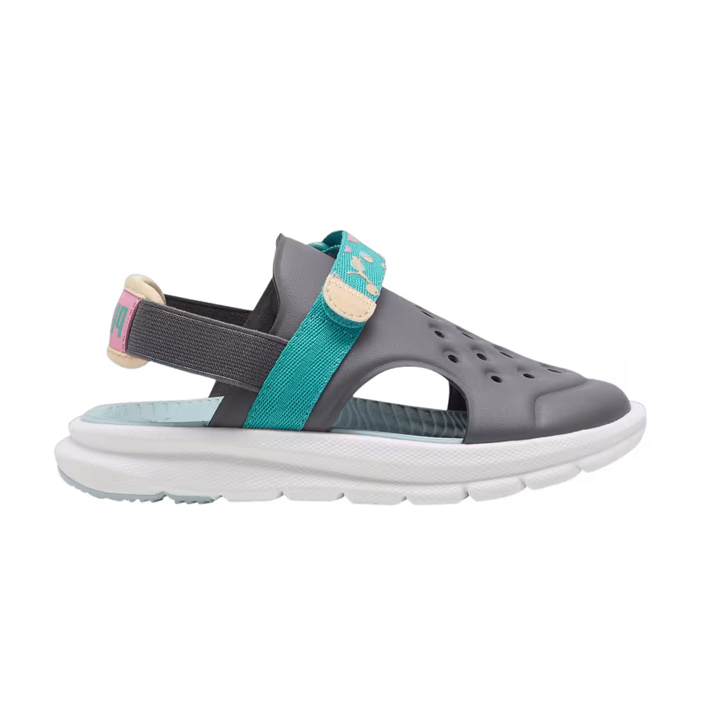 Puma Evolve Sandal Little Kid Summer Camp - Cool Dark Grey