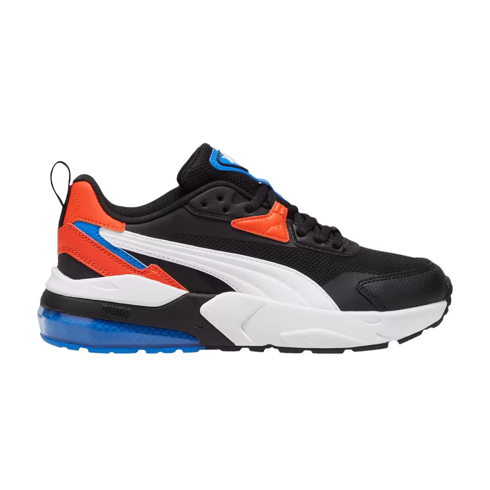 Puma Vis2K Big Kid Black Redmazing Blue