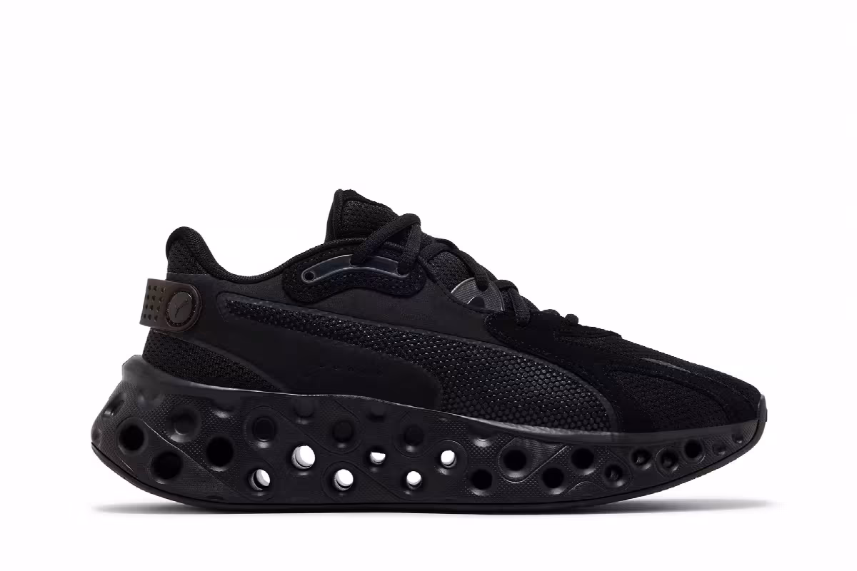 Puma Softride Frequence Black Flat Dark Grey, view 2