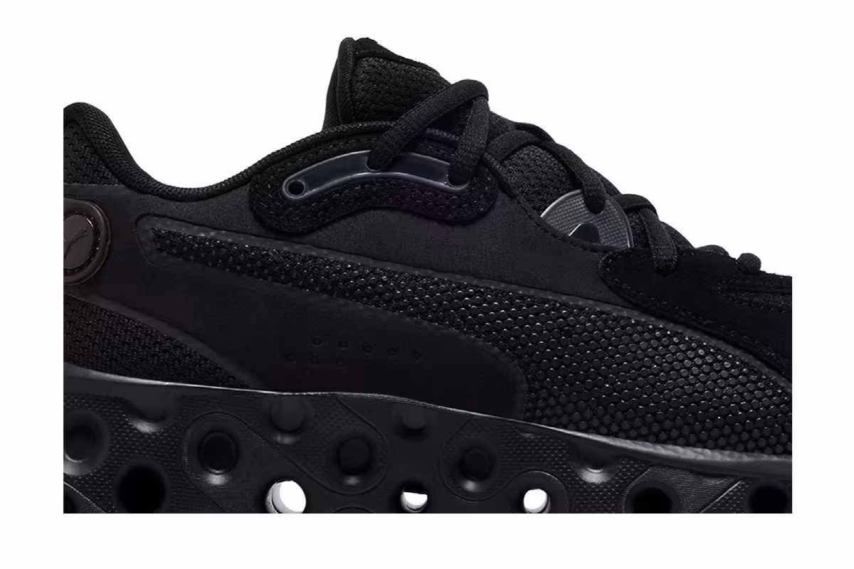 Puma Softride Frequence Black Flat Dark Grey, view 3