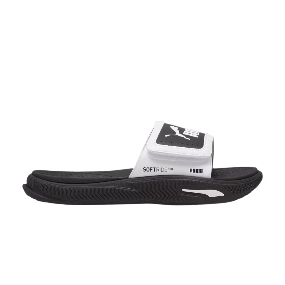 Puma Softride Pro 24 V Slide White Black
