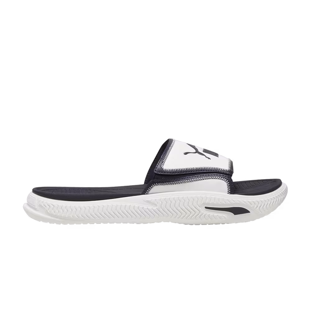 Puma Softride Pro 24 V Slide White New Navy
