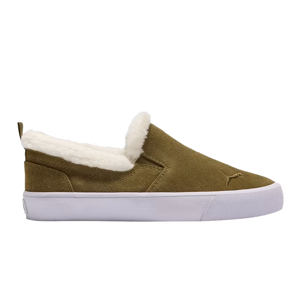 Puma Women's Bari Comfort Slip-On Sherpa - Wild Willow