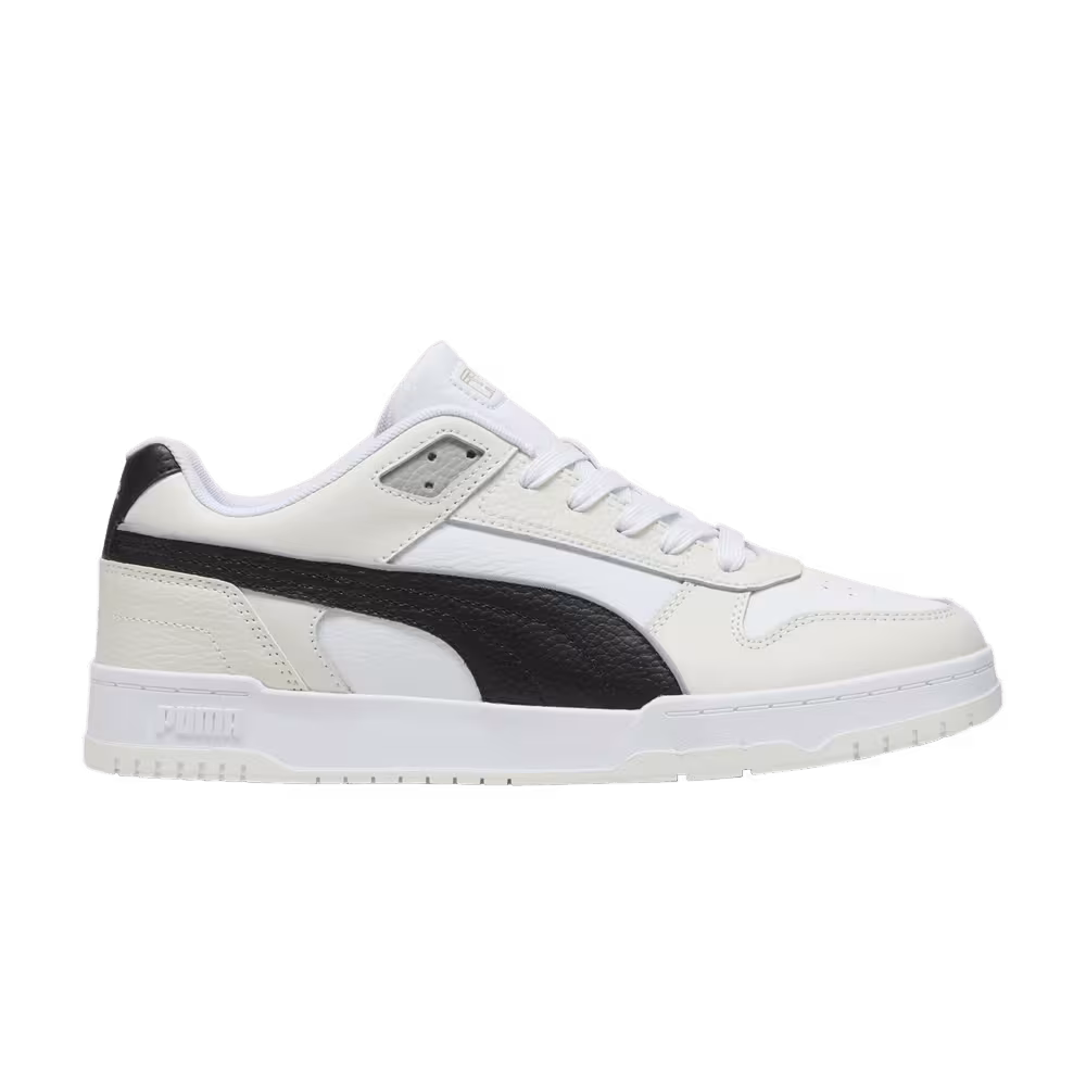 Puma RBD Game Low White Black Vapor Grey