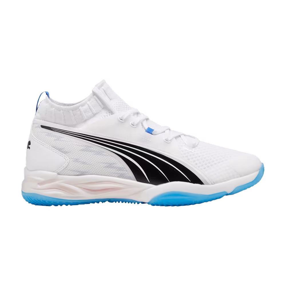 Puma Eliminate Power Nitro SQD Court White Bluemazing
