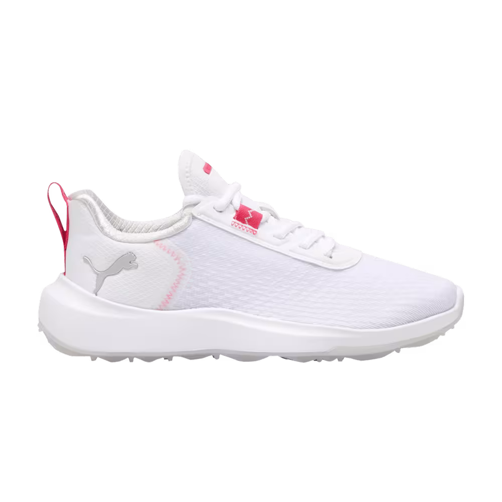 Puma Women's Fusion Crush Sport White Garnet Rose
