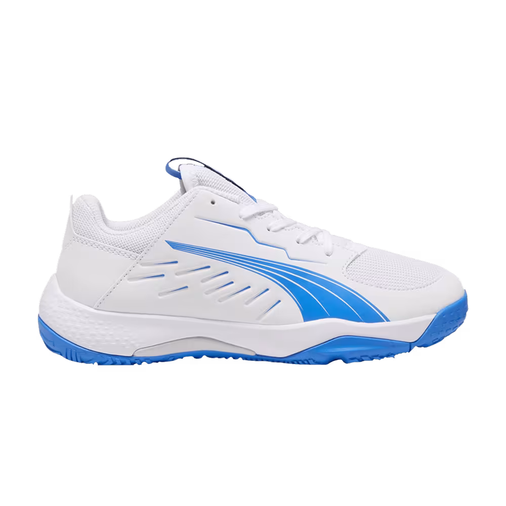 Puma Accelerate Big Kid White Bluemazing