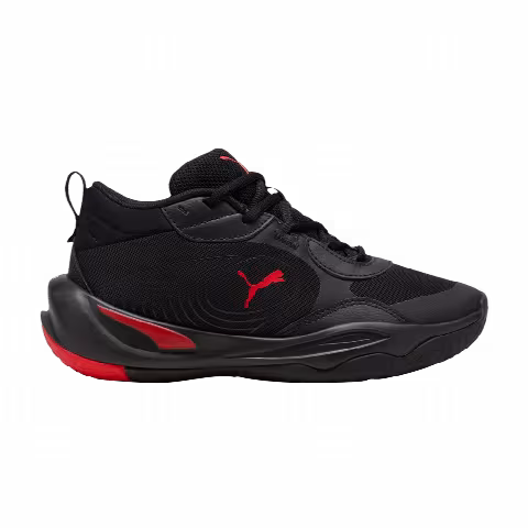 Puma Playmaker Pro Big Kid 'Black For All Time Red'