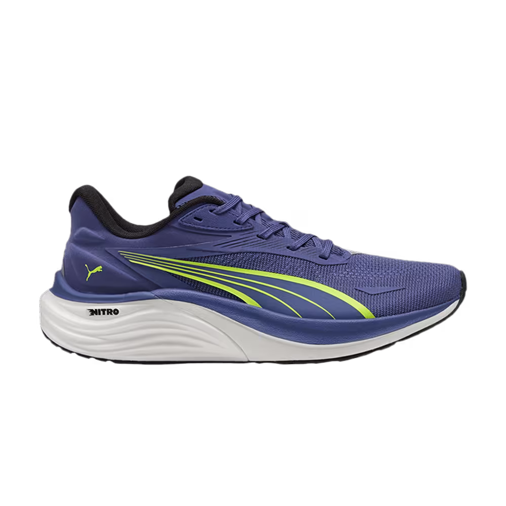 Puma Electrify Nitro 4 Blue Crystal Yellow Alert