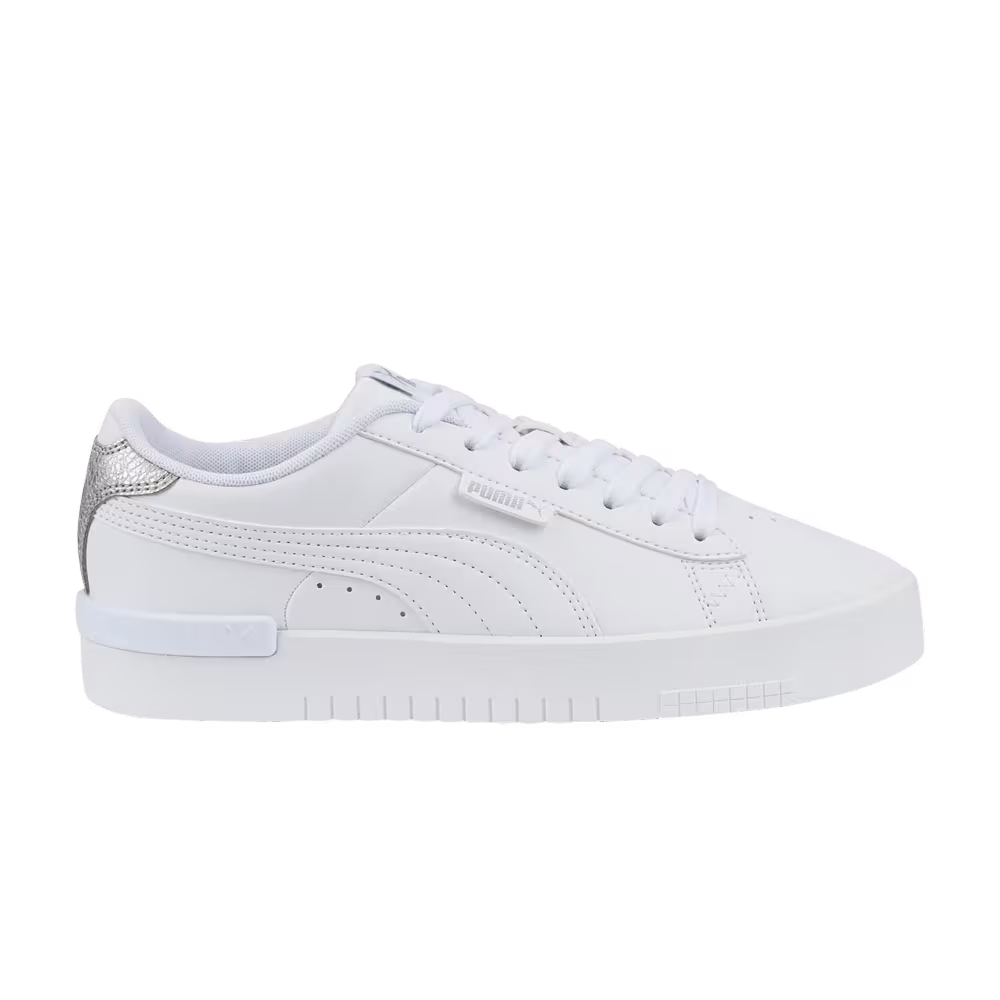 Puma Women's Jada Distressed White Silver