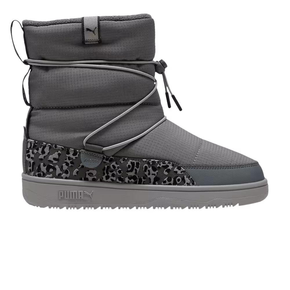 Puma Women's Snowbae Boot Animal Print - Mineral Grey