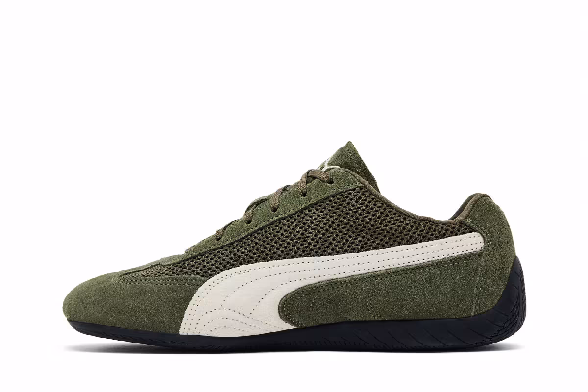 Puma Speedcat Mesh Loden Green, view 4