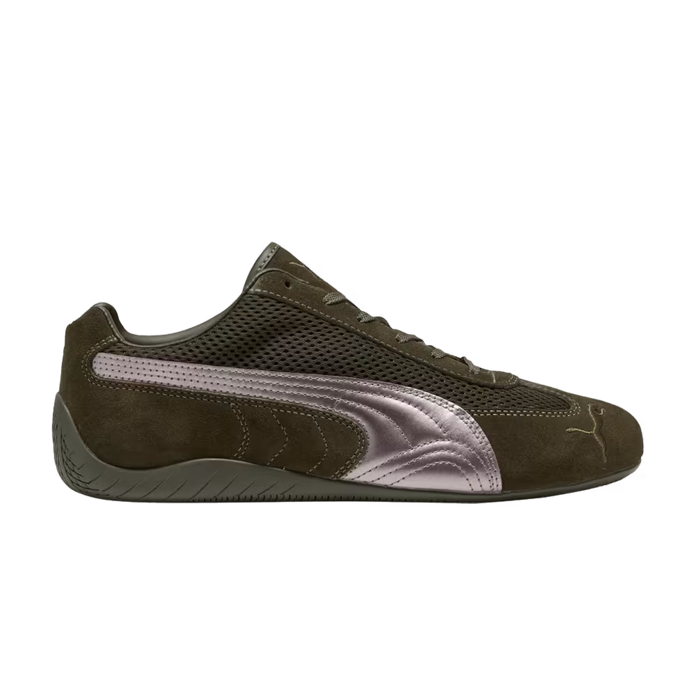 Puma Speedcat Premium Dark Olive Matte Silver
