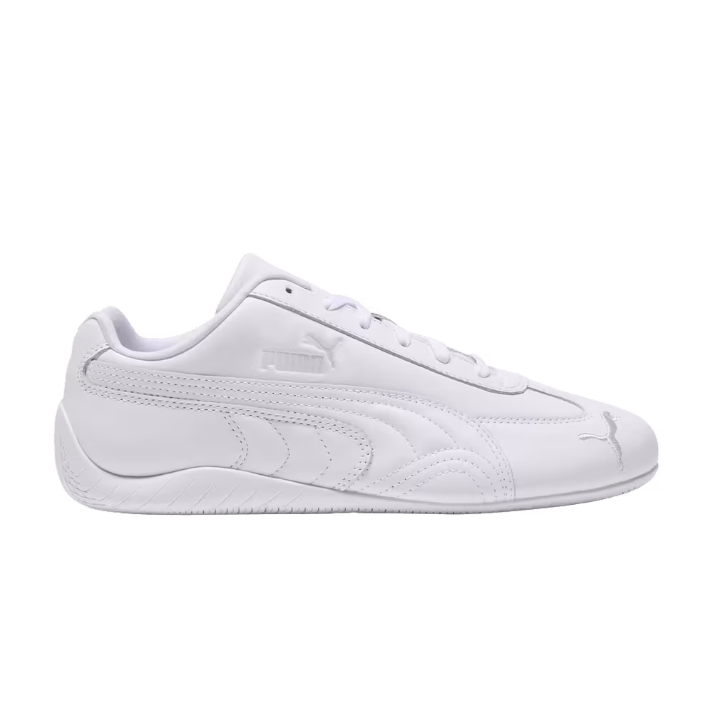 Puma Speedcat Full Leather - White Feather Grey