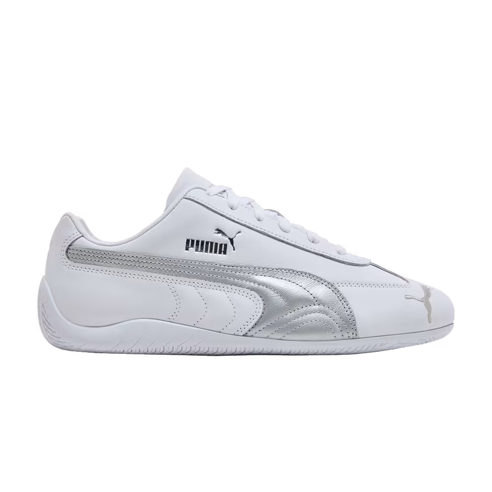 Puma Speedcat Leather White Silver