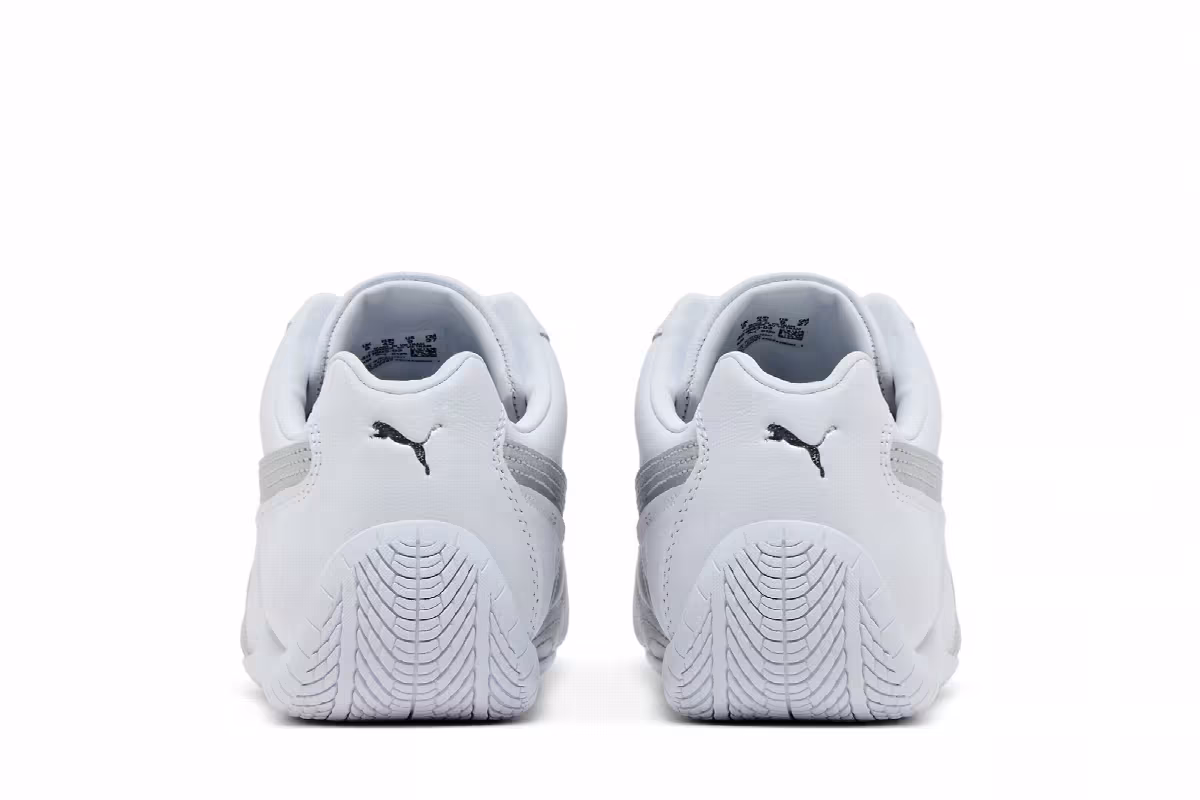 Puma Speedcat Leather White Silver, view 7