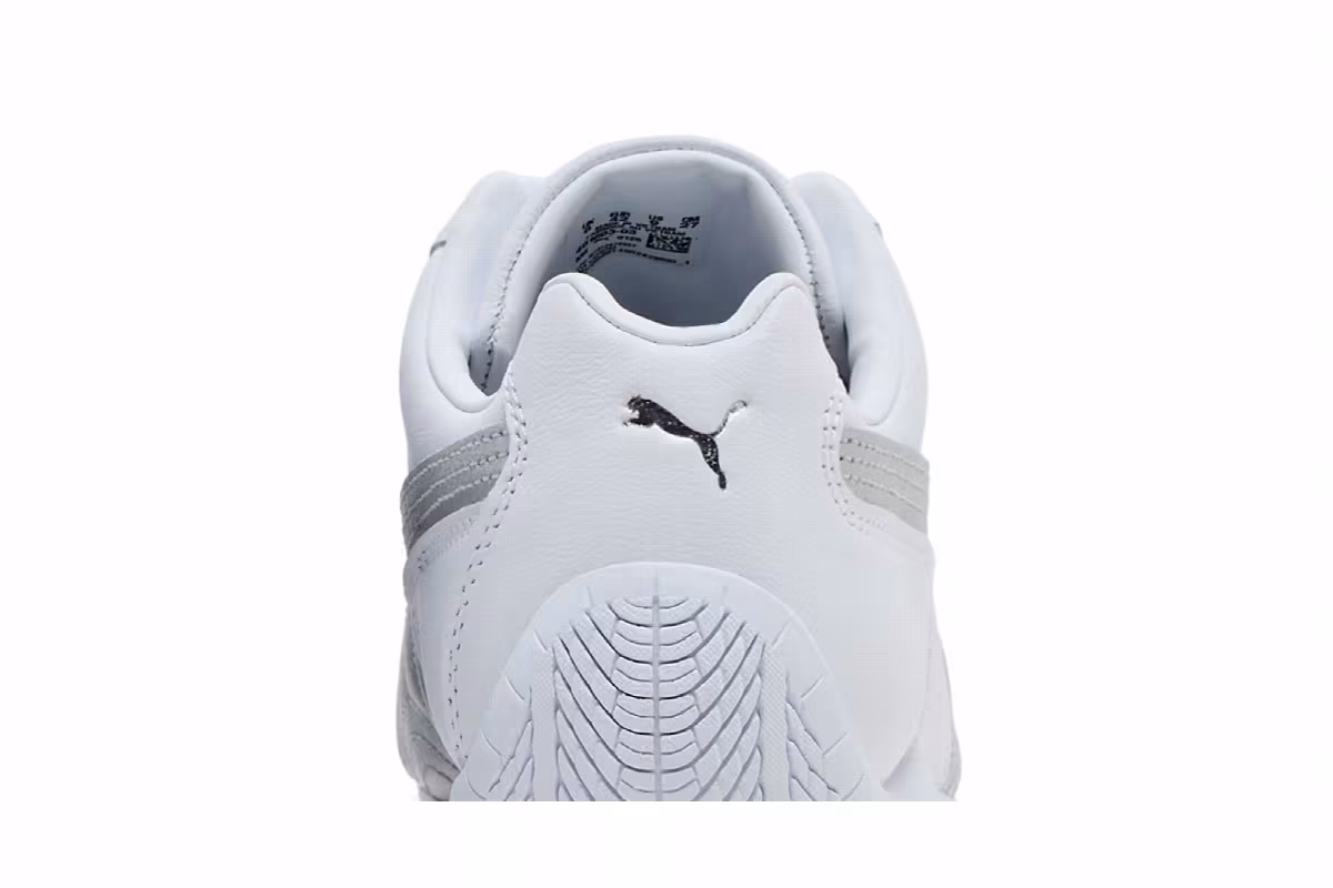Puma Speedcat Leather White Silver, view 8