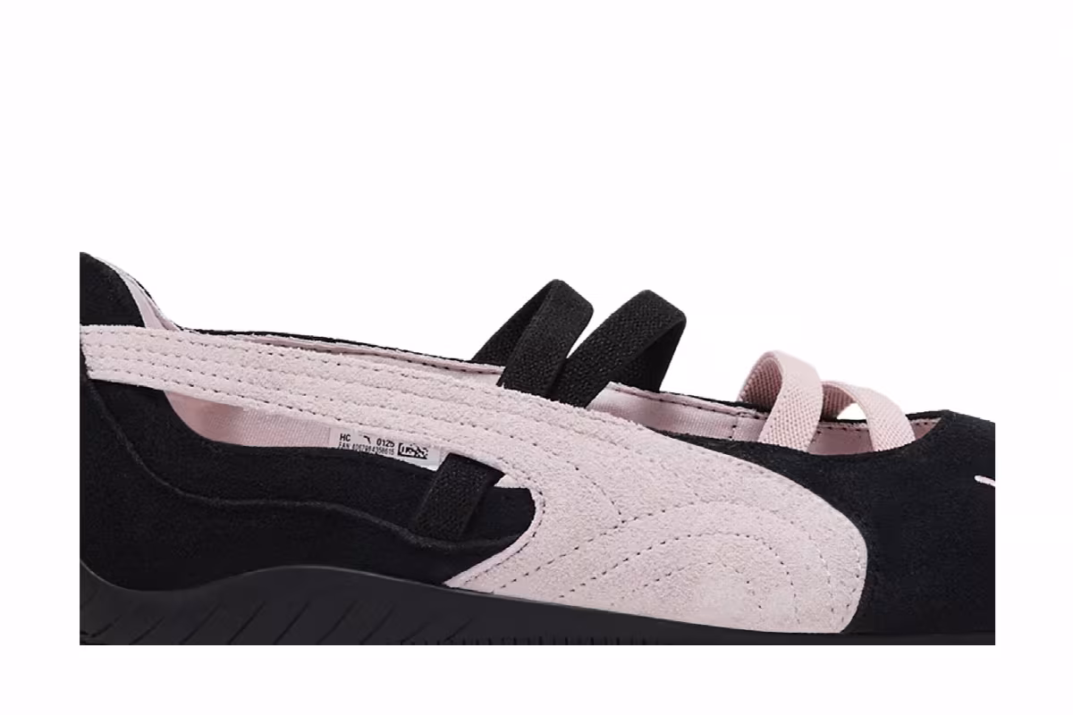 Puma Women's Speedcat Ballet SD Black Mauve Mist, view 3