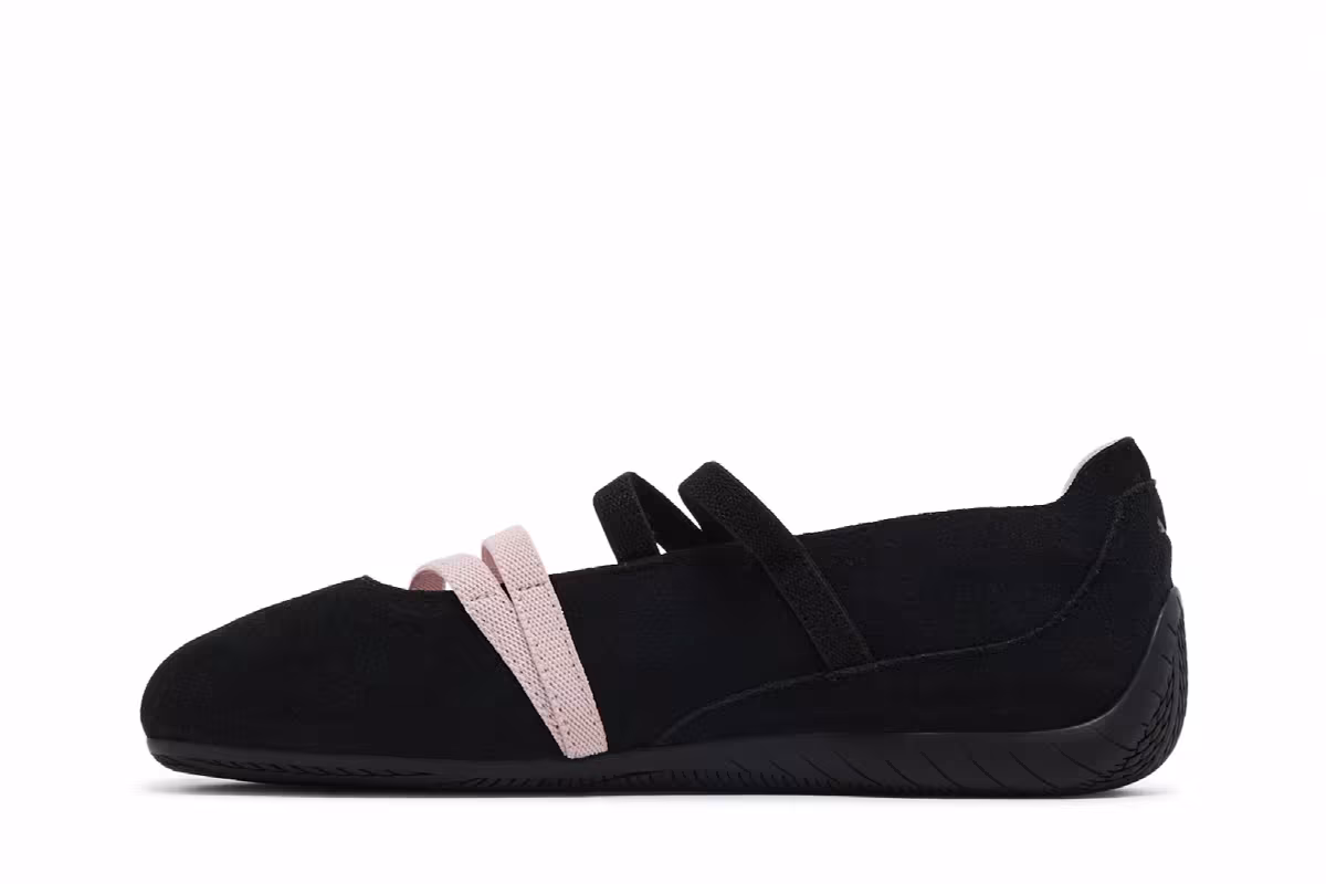 Puma Women's Speedcat Ballet SD Black Mauve Mist, view 4