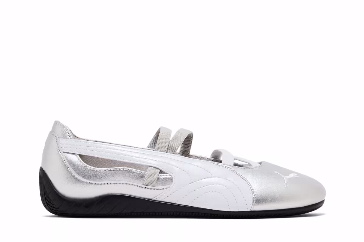 Puma Women's Speedcat Ballet Metallic - Silver, view 2