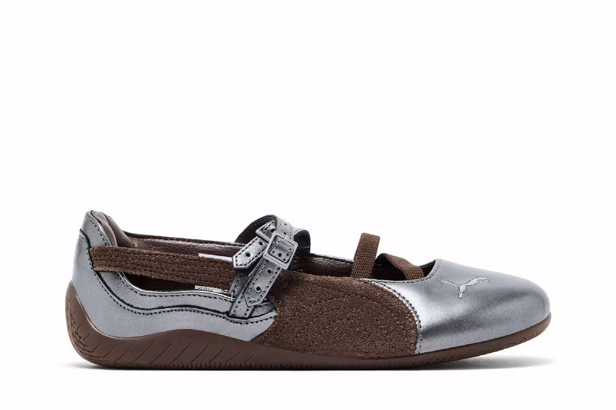 Puma Women's Speedcat Ballet Lux Chocolate Gum, view 2