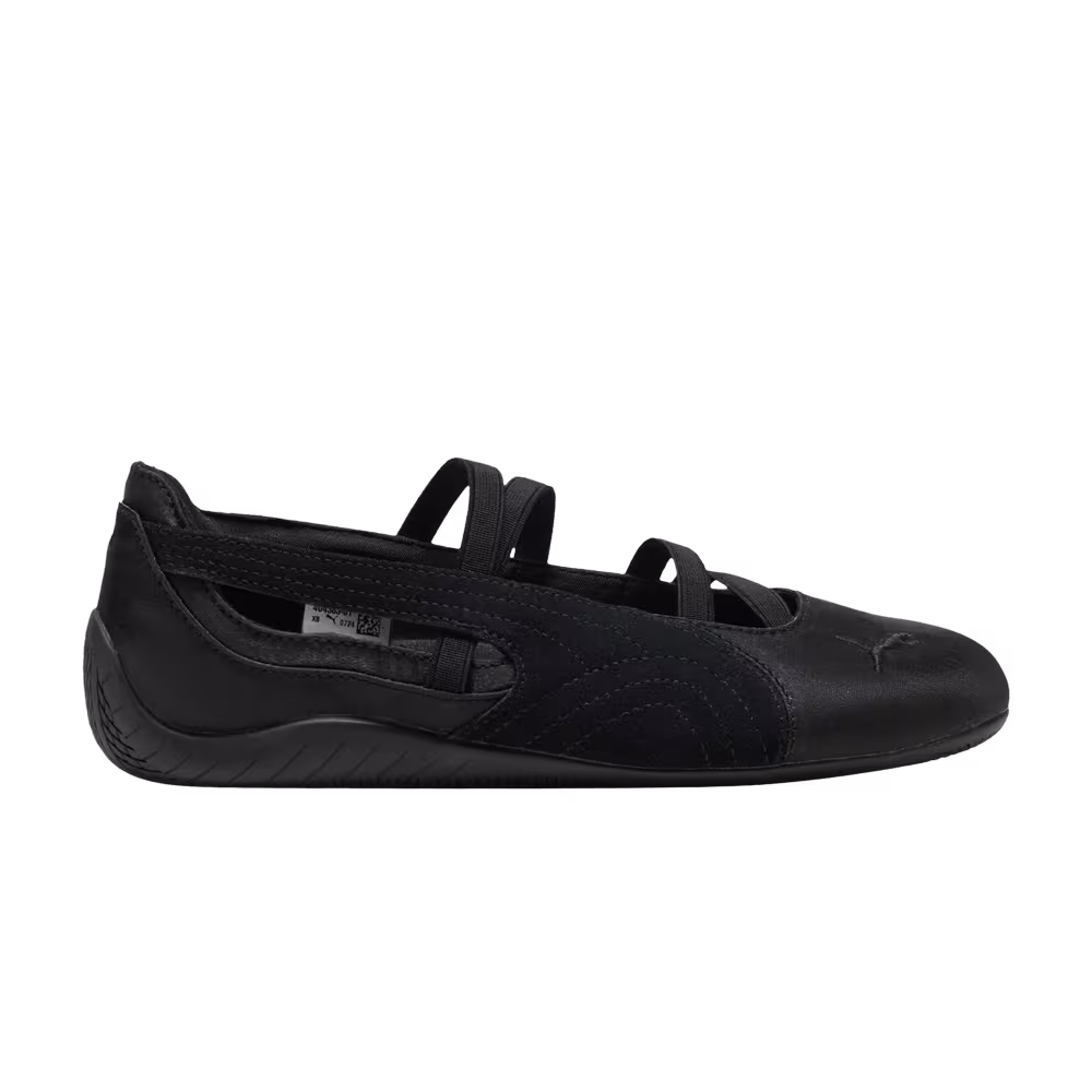 Puma Women's Speedcat Ballet Satin Black Cool Dark Grey